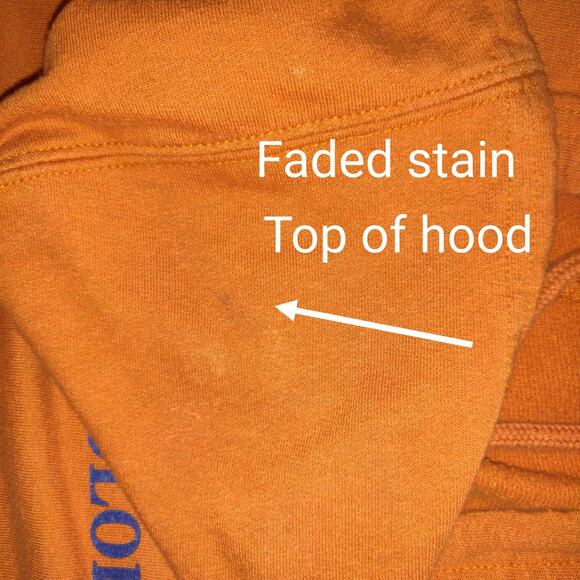 Harley Davidson Hoodie Sweatshirt Pullover Adult Orange Colorado Fanatics M - Picture 16 of 16